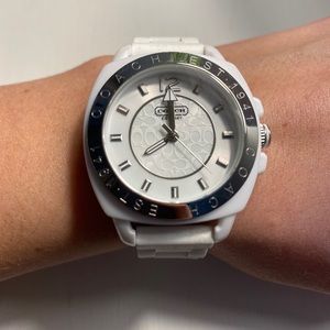 Women’s Coach Watch - White Rubber